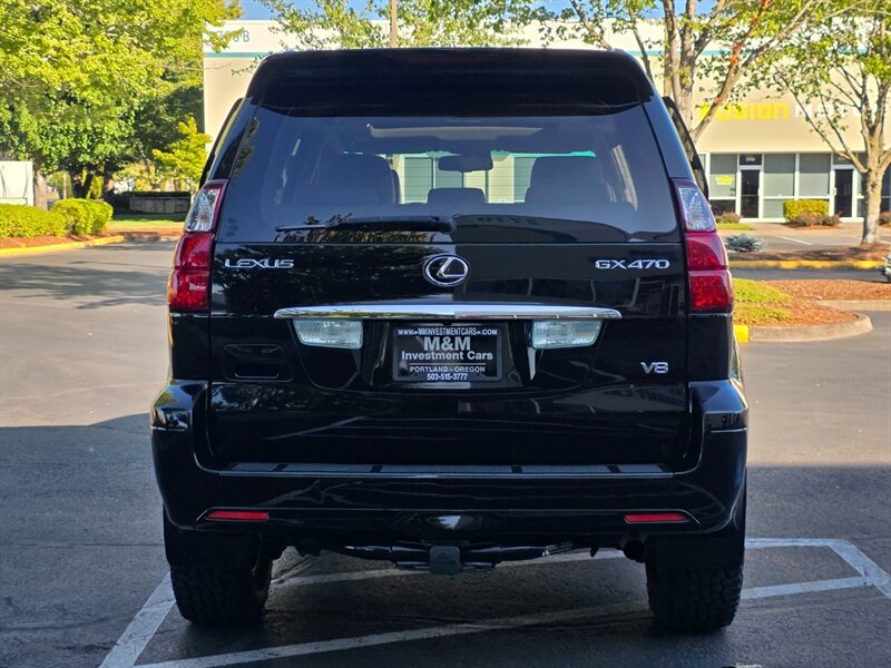 2009 Lexus GX 470 4X4 / V8 4.7L / 8-Passenger / Eibach Suspension Lift / Timing Belt Done / TRD Wheels / New Tires / Fully Loaded / Zero Rust - Photo 6 - Portland, OR 97217