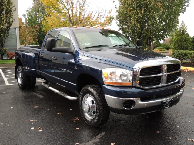 2006 Dodge Ram 3500 DUALLY 4X4 / 5.9L CUMMINS / 6 SPEED MANUAL / 1-TON   - Photo 2 - Portland, OR 97217