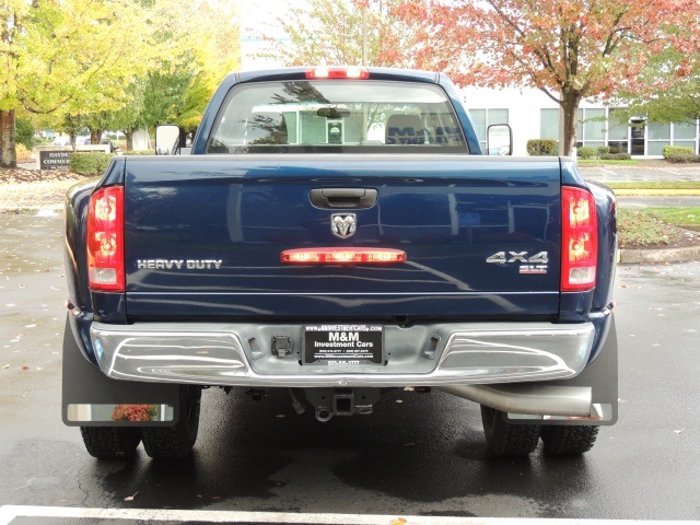 2006 Dodge Ram 3500 DUALLY 4X4 / 5.9L CUMMINS / 6 SPEED MANUAL / 1-TON   - Photo 6 - Portland, OR 97217