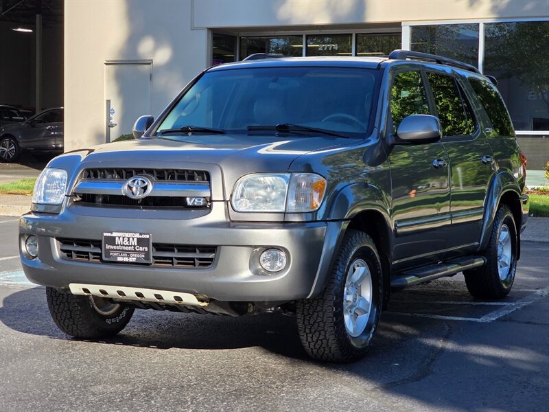 2005 Toyota Sequoia V8 4.7L TIMING BELT DONE / 8-SEATER / 1-OWNER / LEATHER / PARK SENSORS / GREAT RECORDS - Photo 1 - Portland, OR 97217