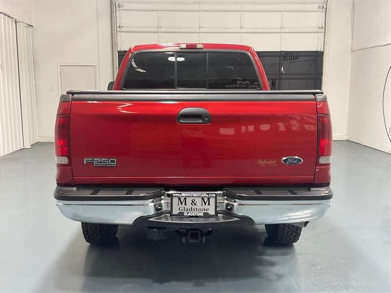 2003 Ford F-250 Lariat Super Cab 4X4 / 7.3L DIESEL /1-OWNER/FX4  / BRAND NEW TIRES/ Leather Heated Seats / ZERO RUST / SHORT BED - Photo 6 - Gladstone, OR 97027