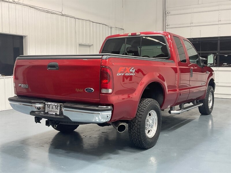 2003 Ford F-250 Lariat Super Cab 4X4 / 7.3L DIESEL /1-OWNER/FX4  / BRAND NEW TIRES/ Leather Heated Seats / ZERO RUST / SHORT BED - Photo 8 - Gladstone, OR 97027