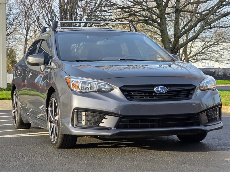 2022 Subaru Impreza Sport AWD / Eye Sight / Sunroof / 1-OWNER  / All Wheel Drive / Adaptive Cruise / Blind Spot / Lane Departure - Photo 2 - Portland, OR 97217