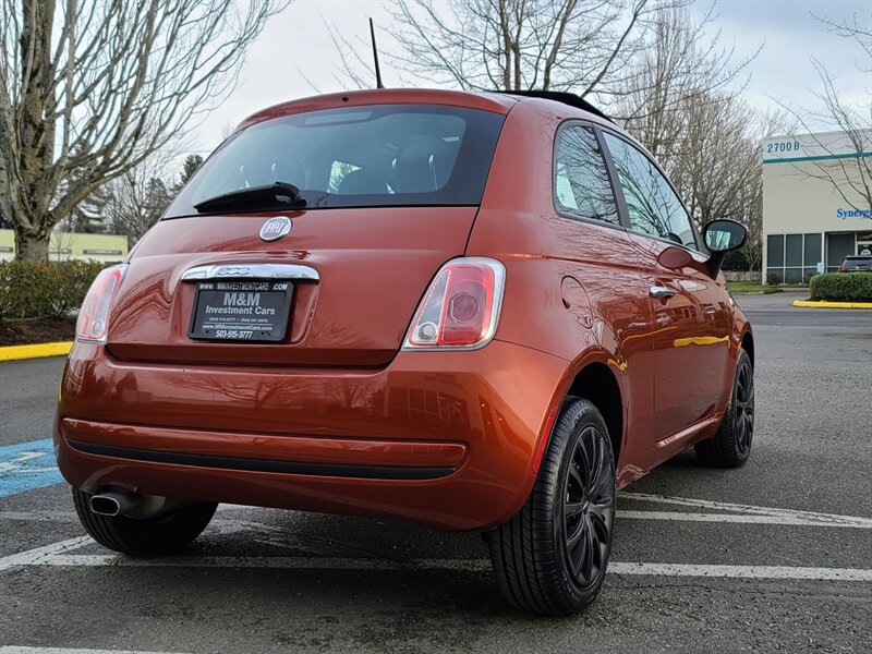 2012 Fiat 500 Pop Coupe / SUN ROOF / 5 SPEED MANUAL / 1-OWNER 