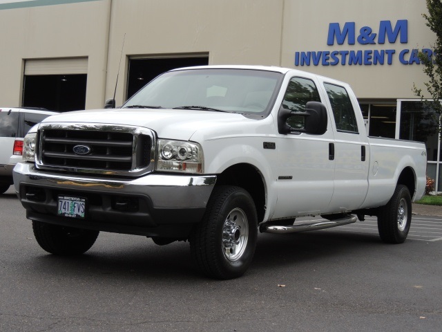 2001 Ford F-250 XL Crew Cab/ 4X4 / 7.3L DIESEL/Long Bed/ 98K Miles