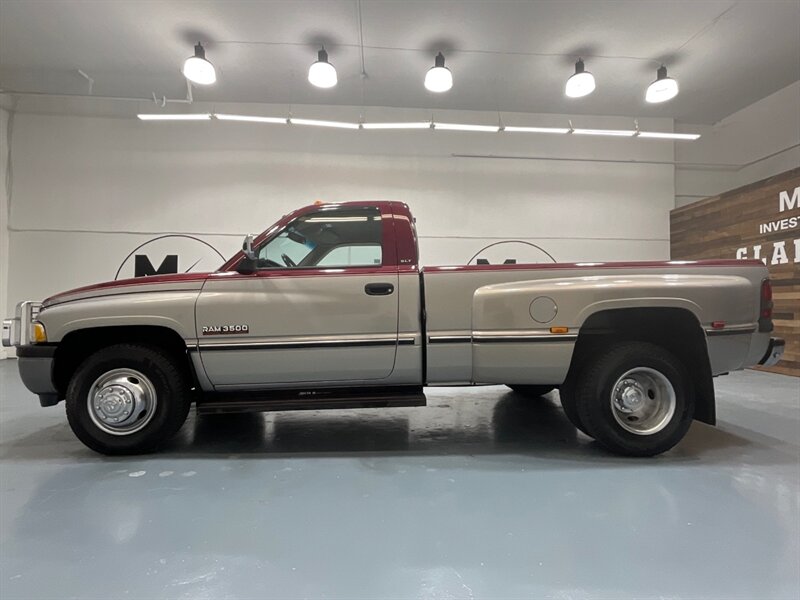 1994 Dodge Ram 3500 Laramie Regular Cab/ DUALLY/ 5.9L DIESEL/92K MILES  / 12-VALVE CUMMINS DIESEL /LONG BED / 1-OWNER LOCAL / ZERO RUST / COLLECTOR QUALITY / ALL ORIGINAL / BRAND NEW TIRES / FULLY SERVICED - Photo 3 - Gladstone, OR 97027