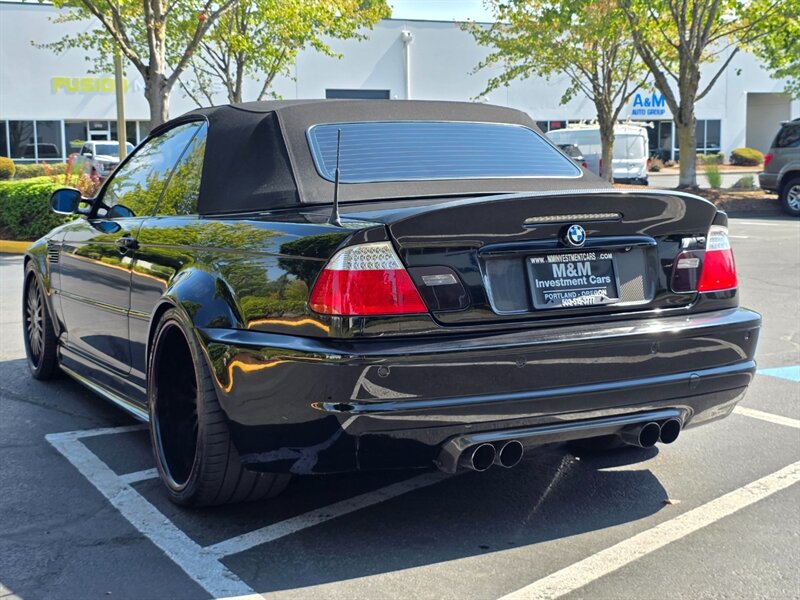2006 BMW M3 Convertible CARBON FIBER KIT / 20 " FORGIATO WHEELS / BREMBO BRAKES / PERFORMANCE FLOATING ROTORS / MICHELIN TIRES - Photo 29 - Portland, OR 97217