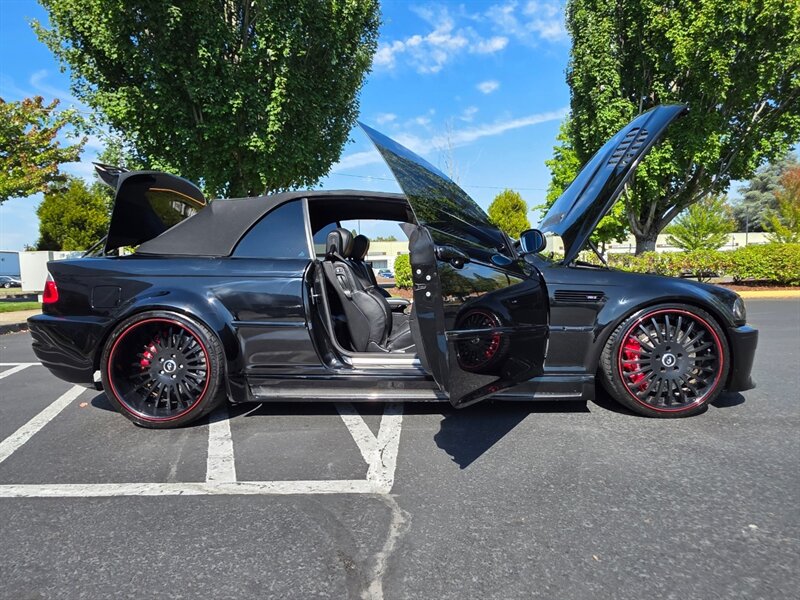 2006 BMW M3 Convertible CARBON FIBER KIT / 20 " FORGIATO WHEELS / BREMBO BRAKES / PERFORMANCE FLOATING ROTORS / MICHELIN TIRES - Photo 26 - Portland, OR 97217