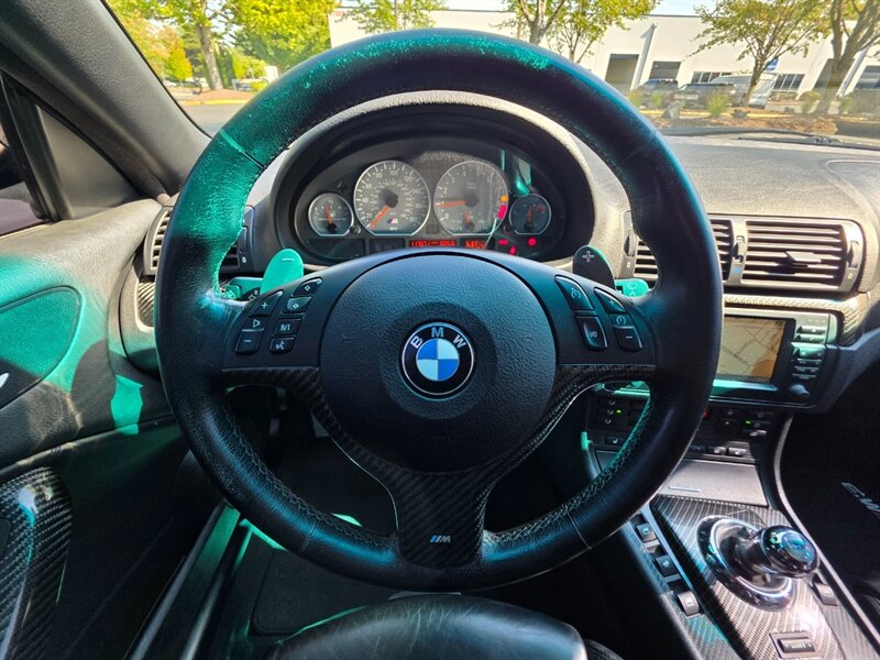2006 BMW M3 Convertible CARBON FIBER KIT / 20 " FORGIATO WHEELS / BREMBO BRAKES / PERFORMANCE FLOATING ROTORS / MICHELIN TIRES - Photo 57 - Portland, OR 97217
