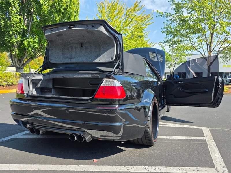 2006 BMW M3 Convertible CARBON FIBER KIT / 20 " FORGIATO WHEELS / BREMBO BRAKES / PERFORMANCE FLOATING ROTORS / MICHELIN TIRES - Photo 33 - Portland, OR 97217