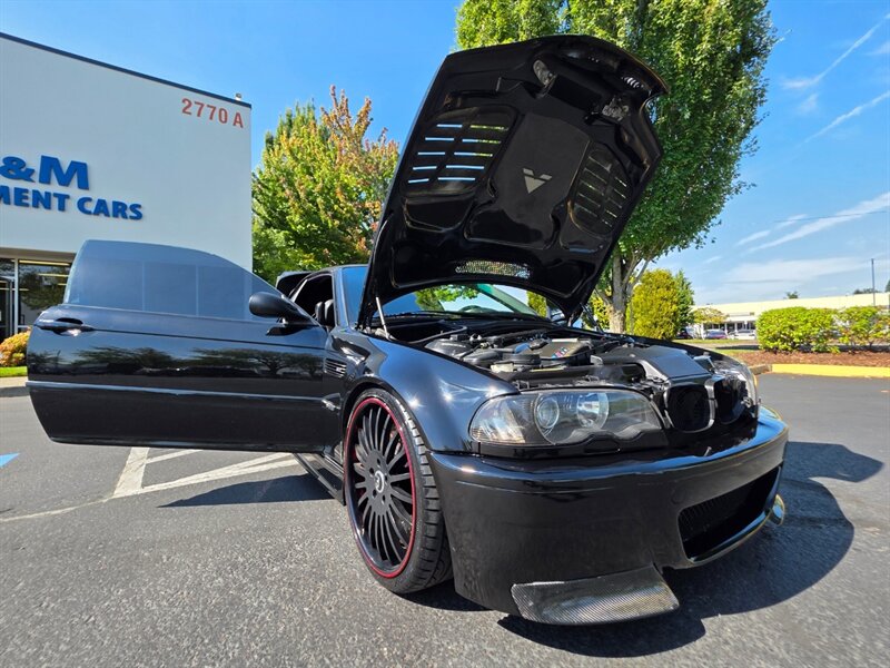 2006 BMW M3 Convertible CARBON FIBER KIT / 20 " FORGIATO WHEELS / BREMBO BRAKES / PERFORMANCE FLOATING ROTORS / MICHELIN TIRES - Photo 32 - Portland, OR 97217
