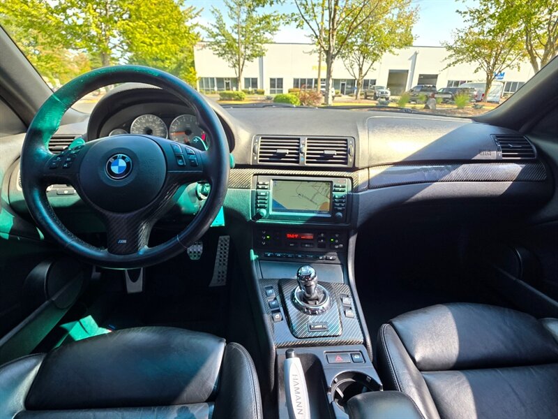 2006 BMW M3 Convertible CARBON FIBER KIT / 20 " FORGIATO WHEELS / BREMBO BRAKES / PERFORMANCE FLOATING ROTORS / MICHELIN TIRES - Photo 13 - Portland, OR 97217