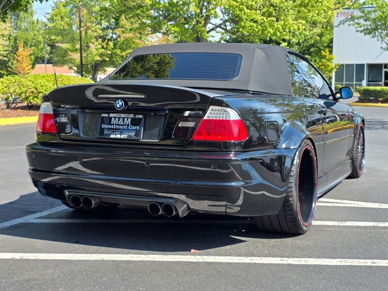 2006 BMW M3 Convertible CARBON FIBER KIT / 20 " FORGIATO WHEELS / BREMBO BRAKES / PERFORMANCE FLOATING ROTORS / MICHELIN TIRES - Photo 30 - Portland, OR 97217