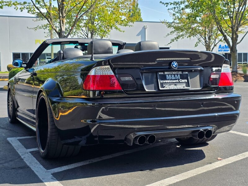 2006 BMW M3 Convertible CARBON FIBER KIT / 20 " FORGIATO WHEELS / BREMBO BRAKES / PERFORMANCE FLOATING ROTORS / MICHELIN TIRES - Photo 5 - Portland, OR 97217