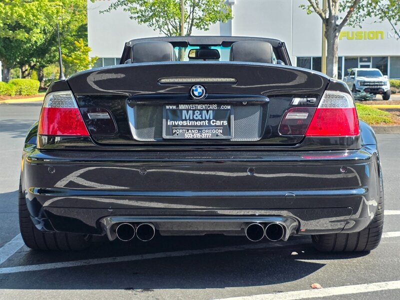 2006 BMW M3 Convertible CARBON FIBER KIT / 20 " FORGIATO WHEELS / BREMBO BRAKES / PERFORMANCE FLOATING ROTORS / MICHELIN TIRES - Photo 8 - Portland, OR 97217