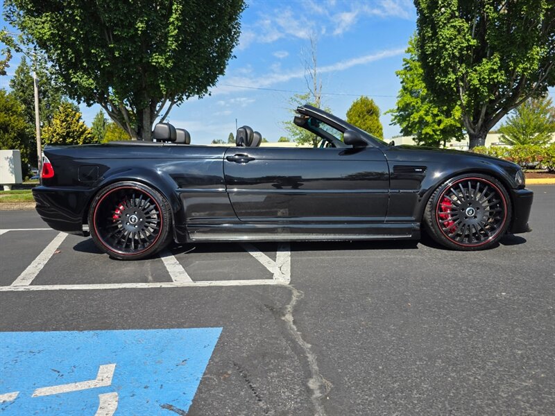 2006 BMW M3 Convertible CARBON FIBER KIT / 20 " FORGIATO WHEELS / BREMBO BRAKES / PERFORMANCE FLOATING ROTORS / MICHELIN TIRES - Photo 4 - Portland, OR 97217
