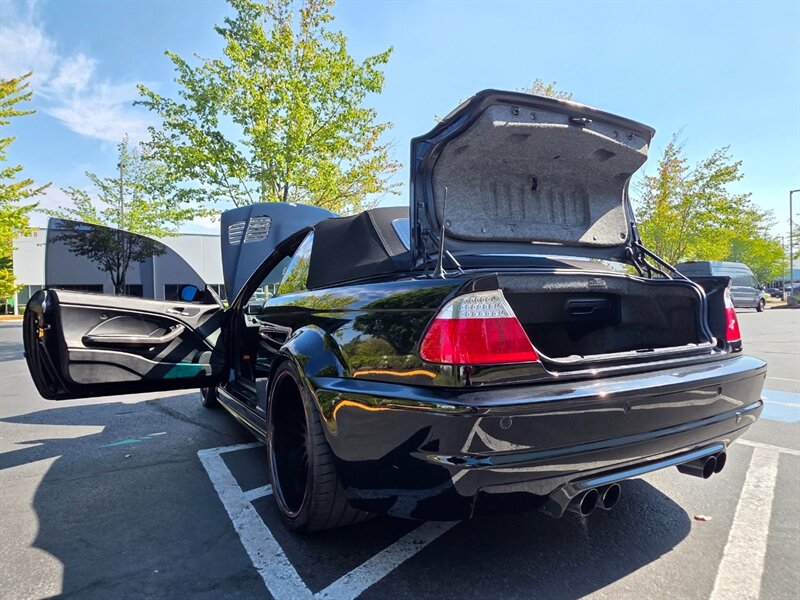 2006 BMW M3 Convertible CARBON FIBER KIT / 20 " FORGIATO WHEELS / BREMBO BRAKES / PERFORMANCE FLOATING ROTORS / MICHELIN TIRES - Photo 34 - Portland, OR 97217