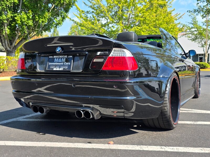 2006 BMW M3 Convertible CARBON FIBER KIT / 20 " FORGIATO WHEELS / BREMBO BRAKES / PERFORMANCE FLOATING ROTORS / MICHELIN TIRES - Photo 6 - Portland, OR 97217