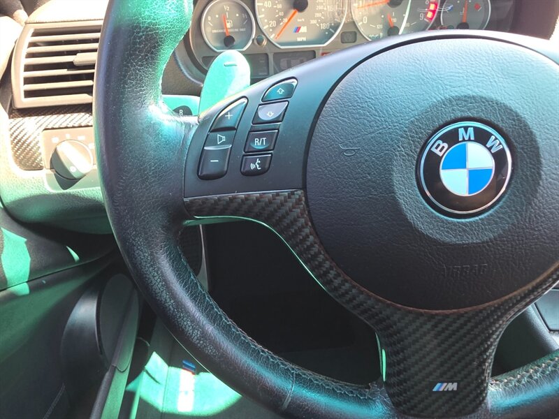 2006 BMW M3 Convertible CARBON FIBER KIT / 20 " FORGIATO WHEELS / BREMBO BRAKES / PERFORMANCE FLOATING ROTORS / MICHELIN TIRES - Photo 39 - Portland, OR 97217