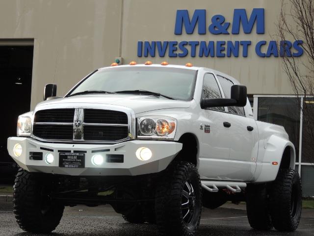 2007 Dodge Ram 3500 DUALLY 4X4 Mega Cab / 5.9 DIESEL / 6-Speed LIFTED   - Photo 44 - Portland, OR 97217