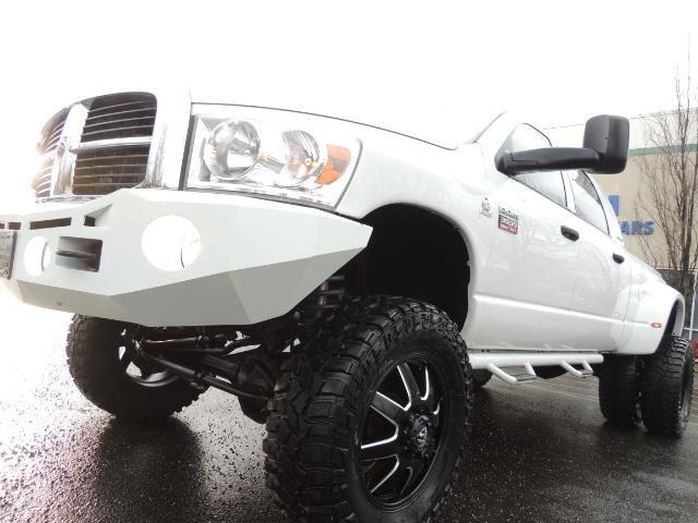 2007 Dodge Ram 3500 DUALLY 4X4 Mega Cab / 5.9 DIESEL / 6-Speed LIFTED   - Photo 9 - Portland, OR 97217