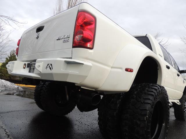 2007 Dodge Ram 3500 DUALLY 4X4 Mega Cab / 5.9 DIESEL / 6-Speed LIFTED   - Photo 11 - Portland, OR 97217