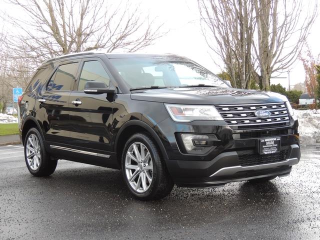 2016 Ford Explorer Limited / 4WD/ THIRD SEAT/ Backup Camera