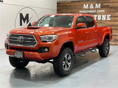 2017 Toyota Tacoma TRD Sport Double Cab 4X4 / V6 / LONG BED/NEW TIRES  / Navigation & Backup Camera / Sunroof / Blind Spot Alert / ZERO RUST Truck