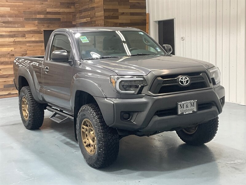 2014 Toyota Tacoma Regular Cab 4X4 / 2.7L 4Cyl / 5-SPEED MANUAL  / LIFTED w. BRAND NEW WHEELS & TIRES / ZERO RUST - Photo 2 - Gladstone, OR 97027