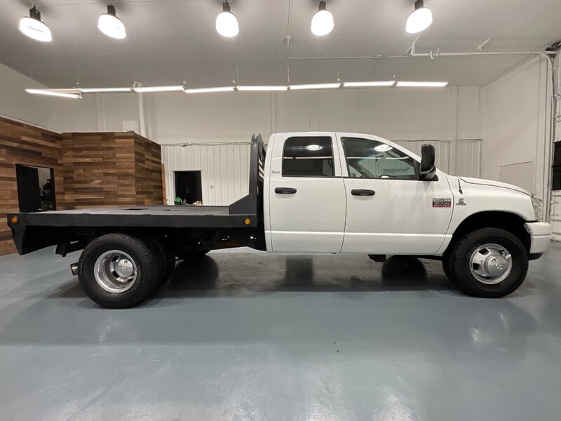 2008 Dodge Ram 3500 SLT Quad Cab 4X4 / 6.7L DIESEL / 6-SPEED /DUALLY  / BRAND NEW TIRES / LONG BED / FLAT BED - Photo 4 - Gladstone, OR 97027