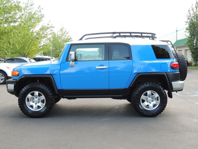 Fj Cruiser Lifted With Stock Tires