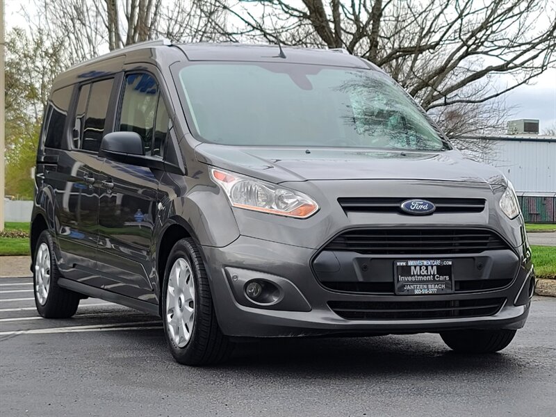 2018 Ford Transit Connect Passenger Van / LWB / 7-Seater / 1-Owner  / Long Wheel Base / Park Assist / Dual Sliding Doors - Photo 2 - Portland, OR 97217