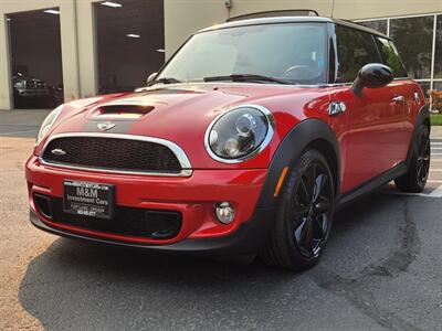 2013 MINI Cooper S 1.6L TURBO / Leather / PANO ROOF / 6-SPEED MANUAL  / Hardtop / COLD WEATHER PKG / Continental Tires Hatchback