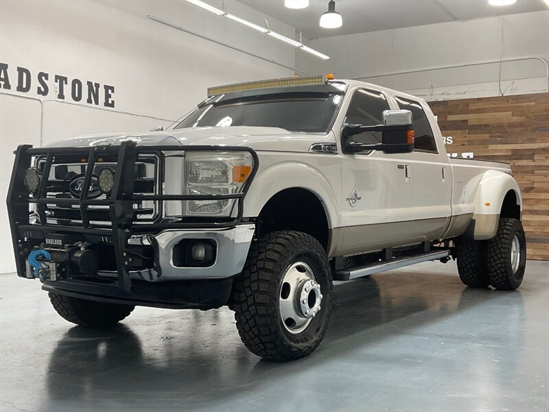 2011 Ford F-350 Lariat ULTIMATE PKG 4X4 / 6.7L DIESEL / DUALLY  / LIFTED w. 35inc MUD TIRES - Photo 62 - Gladstone, OR 97027