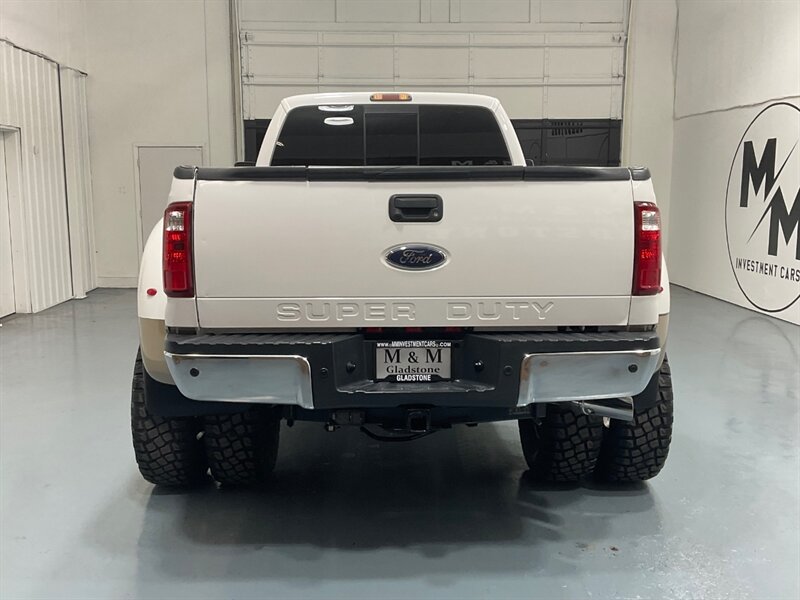 2011 Ford F-350 Lariat ULTIMATE PKG 4X4 / 6.7L DIESEL / DUALLY  / LIFTED w. 35inc MUD TIRES - Photo 6 - Gladstone, OR 97027