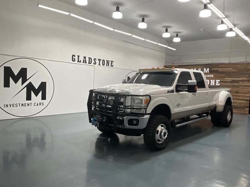 2011 Ford F-350 Lariat ULTIMATE PKG 4X4 / 6.7L DIESEL / DUALLY  / LIFTED w. 35inc MUD TIRES - Photo 25 - Gladstone, OR 97027