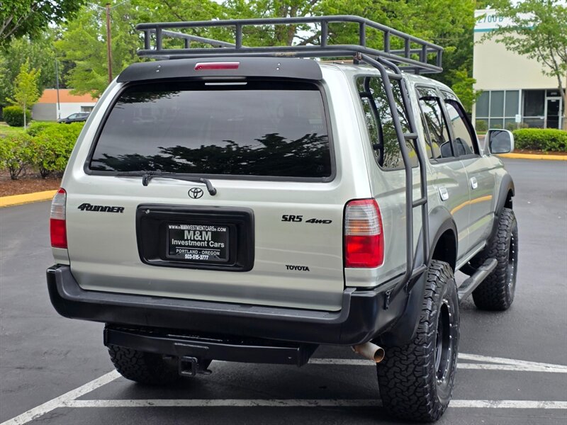 1999 Toyota 4Runner 4X4 V6 / 5 SPEED MANUAL / BF GOODRICH / LIFTED / V6 3.4L / METHOD WHEELS / STANDARD TRANSMISSION - Photo 8 - Portland, OR 97217