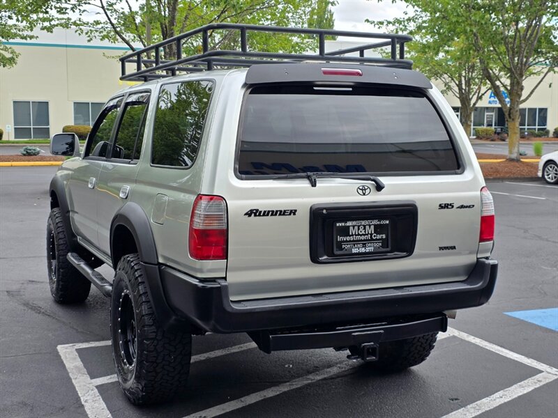 1999 Toyota 4Runner 4X4 V6 / 5 SPEED MANUAL / BF GOODRICH / LIFTED / V6 3.4L / METHOD WHEELS / STANDARD TRANSMISSION - Photo 7 - Portland, OR 97217