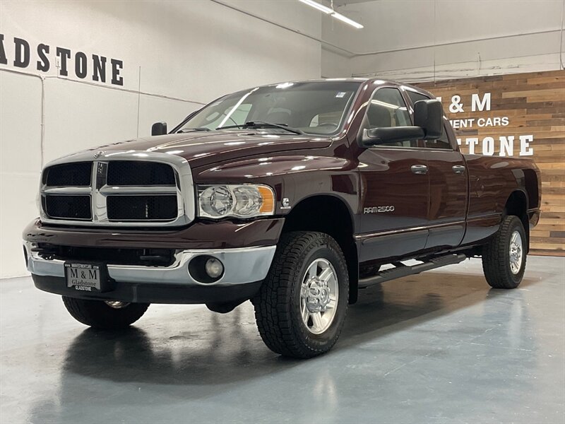 2004 Dodge Ram 2500 SLT Quad Cab 4X4/ 5.9L Diesel /Long bed/128K MILES / Local Truck / ZERO RUST / Rear Airbags & Towing Pkg & Trailer brake controller - Photo 1 - Gladstone, OR 97027