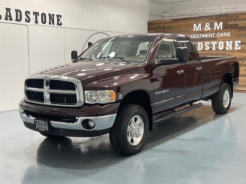 2004 Dodge Ram 2500 SLT Quad Cab 4X4/ 5.9L Diesel /Long bed/128K MILES / Local Truck / ZERO RUST / Rear Airbags & Towing Pkg & Trailer brake controller - Photo 57 - Gladstone, OR 97027