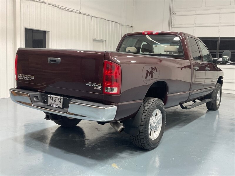 2004 Dodge Ram 2500 SLT Quad Cab 4X4/ 5.9L Diesel /Long bed/128K MILES / Local Truck / ZERO RUST / Rear Airbags & Towing Pkg & Trailer brake controller - Photo 8 - Gladstone, OR 97027
