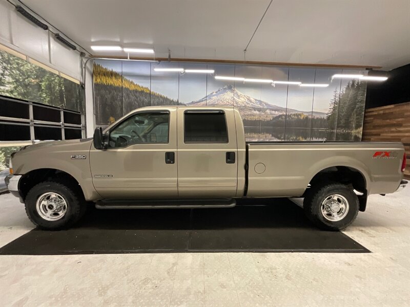 2003 Ford F-350 Lariat Crew Cab 4X4 / 7.3L DIESEL / 53,000 MILES  / 1-OWNER LOCAL TRUCK / Leather & Heated Seats / SUPER SUPER CLEAN !! - Photo 3 - Gladstone, OR 97027