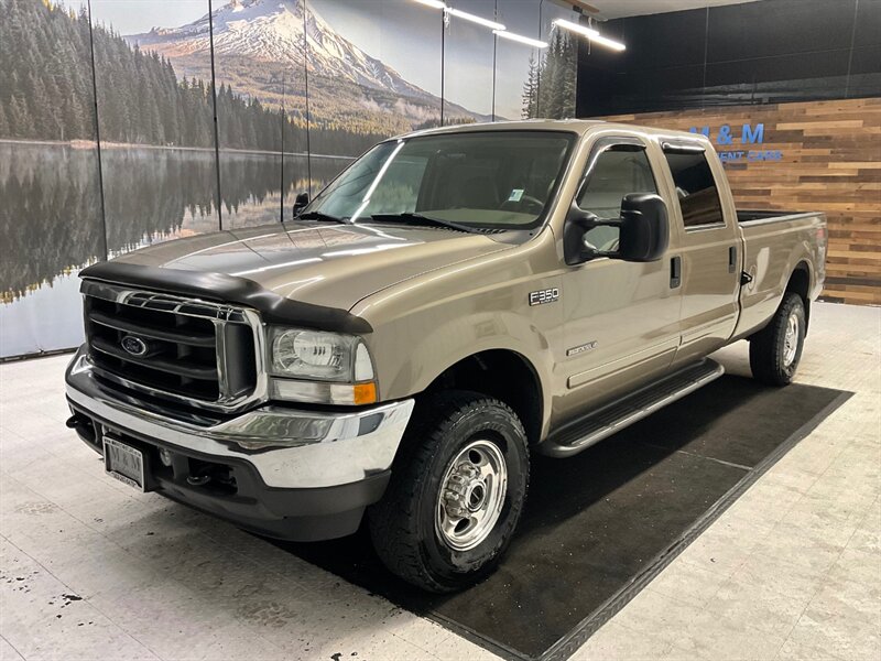 2003 Ford F-350 Lariat Crew Cab 4X4 / 7.3L DIESEL / 53,000 MILES  / 1-OWNER LOCAL TRUCK / Leather & Heated Seats / SUPER SUPER CLEAN !! - Photo 1 - Gladstone, OR 97027