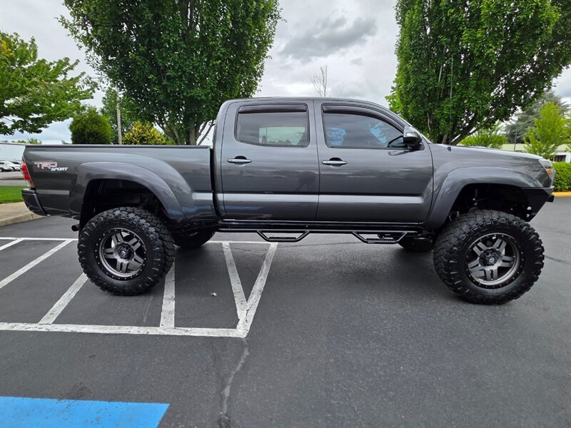 2013 Toyota Tacoma 4X4  V6 / LONG BED / FABTECH LIFT / CUSTOM MODS !!  / TRD SPORT / FUEL WHEELS / STEEL BUMPER / LOCAL & ZERO RUST - Photo 4 - Portland, OR 97217