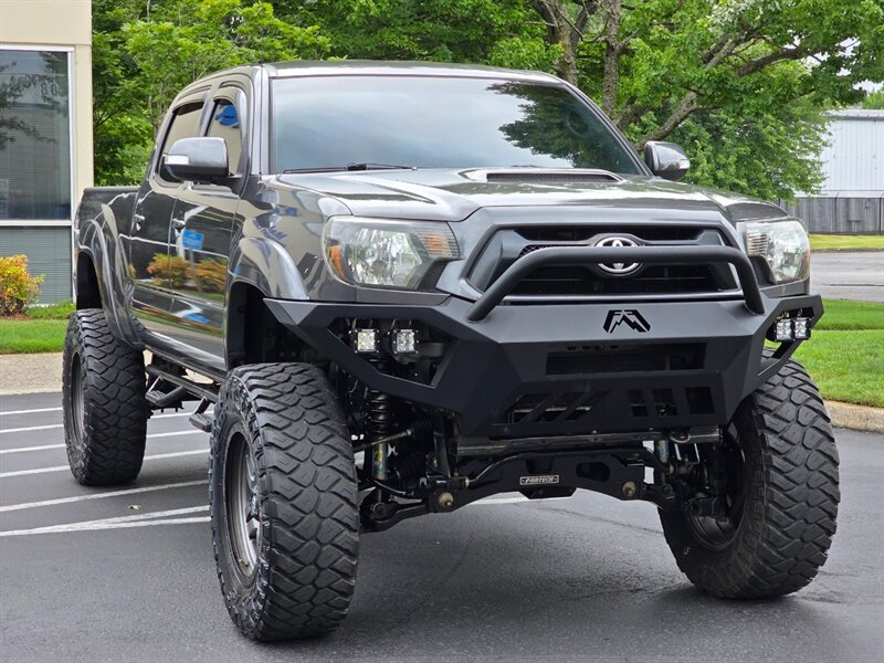 2013 Toyota Tacoma 4X4  V6 / LONG BED / FABTECH LIFT / CUSTOM MODS !!  / TRD SPORT / FUEL WHEELS / STEEL BUMPER / LOCAL & ZERO RUST - Photo 2 - Portland, OR 97217