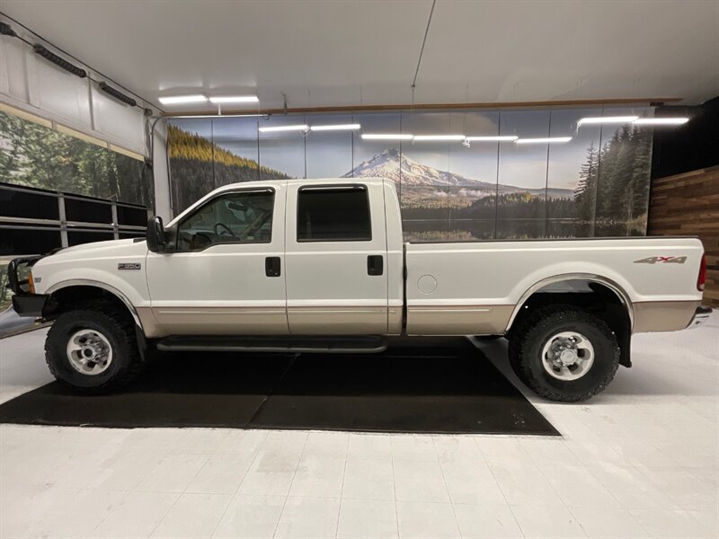 1999 Ford F-350 Lariat Crew Cab 4X4 / 7.3L DIESEL /BRAND NEW TIRES  / Leather / Long bed / RUST FREE - Photo 3 - Gladstone, OR 97027