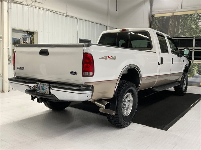 1999 Ford F-350 Lariat Crew Cab 4X4 / 7.3L DIESEL /BRAND NEW TIRES  / Leather / Long bed / RUST FREE - Photo 8 - Gladstone, OR 97027