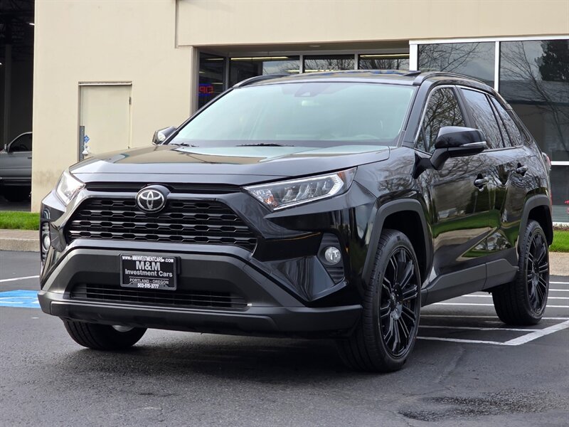 2019 Toyota RAV4 XLE Premium AWD / KMC Wheels / New Tires / 1-OWNER / All Wheel Drive / Lane Assist / Dynamic Cruise / Blind Spot / Rear CAM / Sun Roof / Leather - Photo 1 - Portland, OR 97217