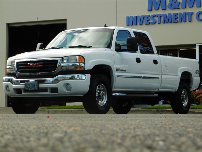 2007 GMC Sierra 2500 SLT Crew Cab 4X4 6.6L Duramax Diesel / LBZ Motor   - Photo 43 - Portland, OR 97217