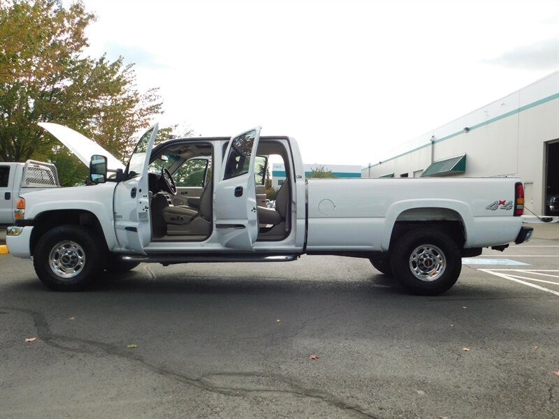 2007 GMC Sierra 2500 SLT Crew Cab 4X4 6.6L Duramax Diesel / LBZ Motor   - Photo 26 - Portland, OR 97217